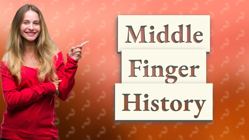 Middle Finger History