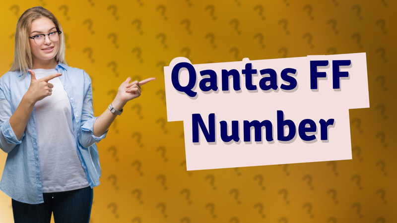 Qantas FF Number