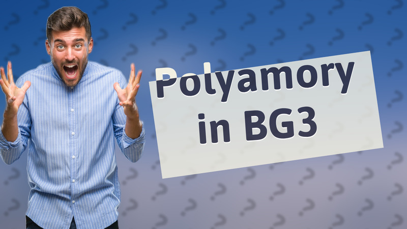 Polyamory in BG3