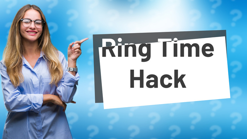 Ring Time Hack