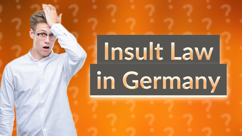 Insult Law in Germany