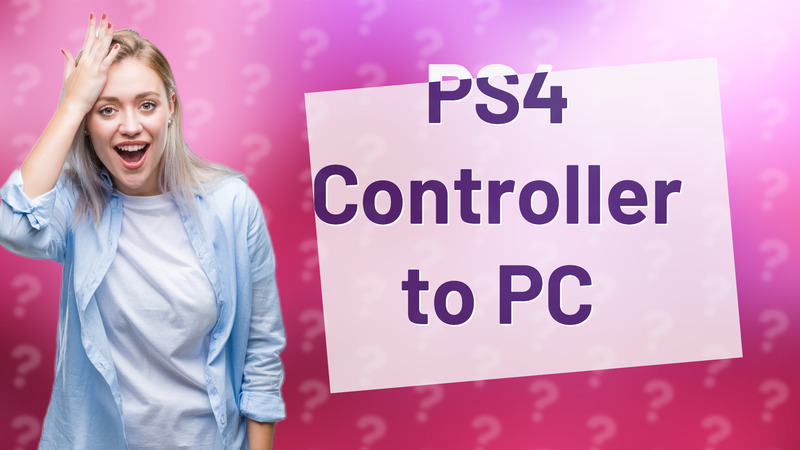 PS4 Controller to PC