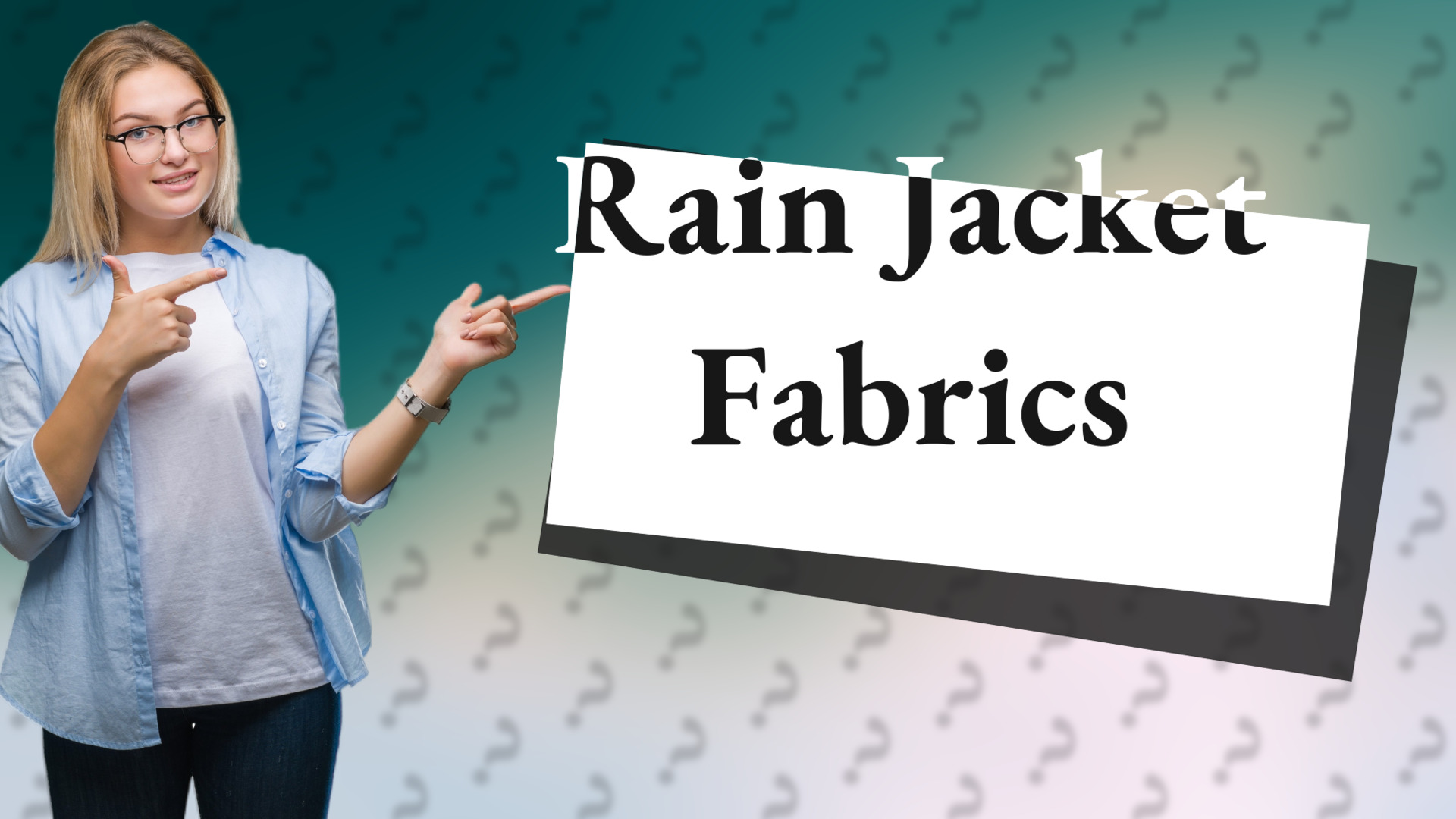 Rain Jacket Fabrics