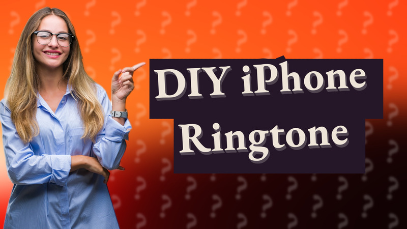 DIY iPhone Ringtone