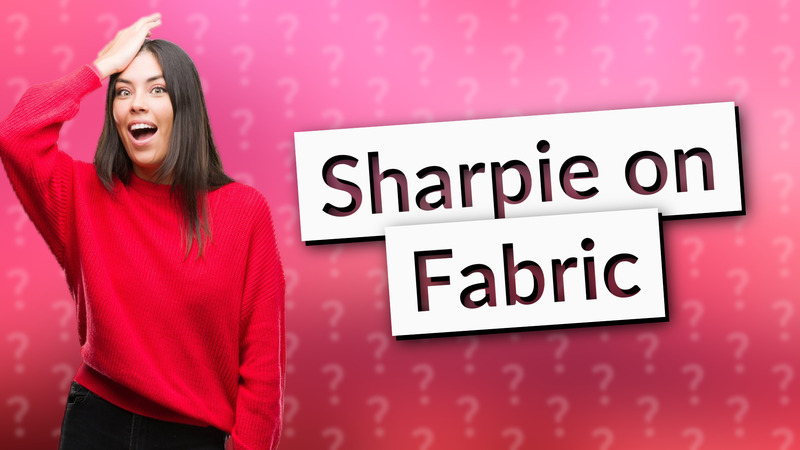 Sharpie on Fabric