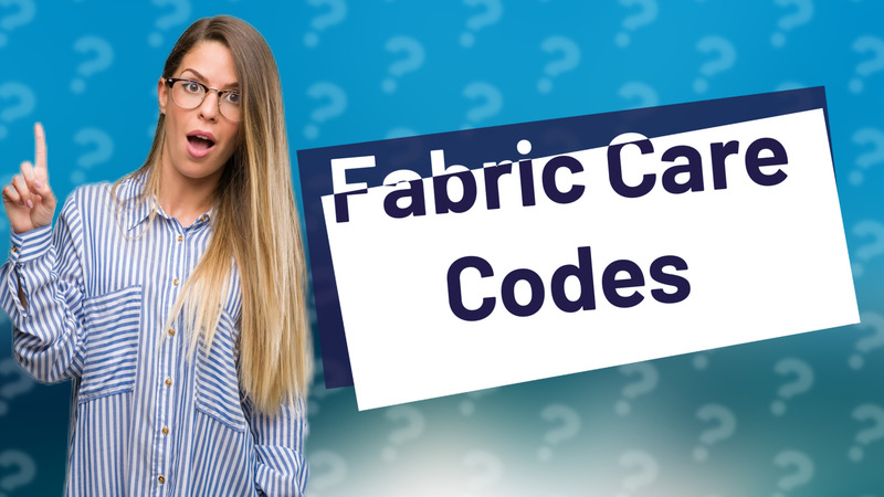 Fabric Care Codes