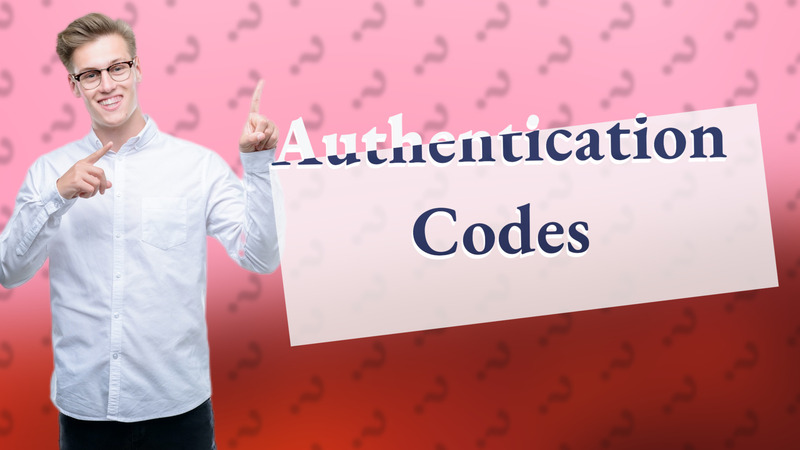 Authentication Codes