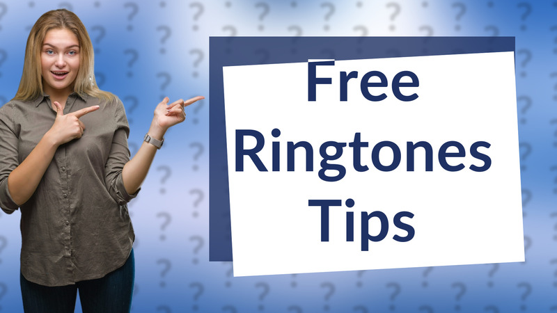 Free Ringtones Tips