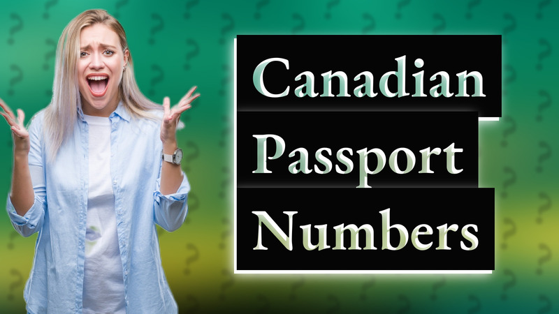 Canadian Passport Numbers