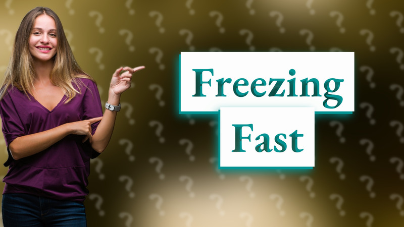 Freezing Fast