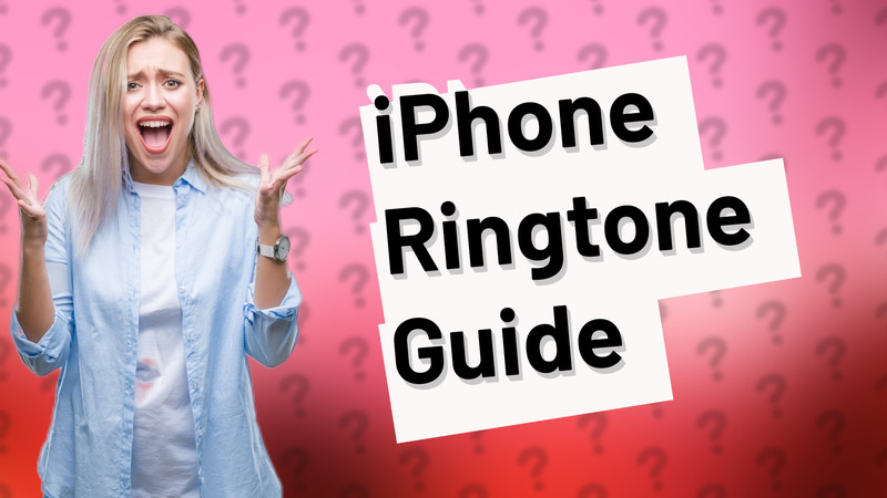 iPhone Ringtone Guide