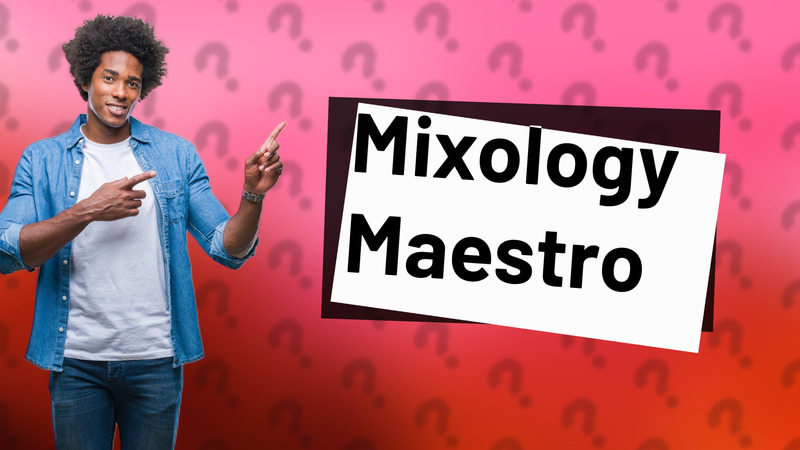 Mixology Maestro