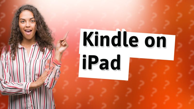 Kindle on iPad