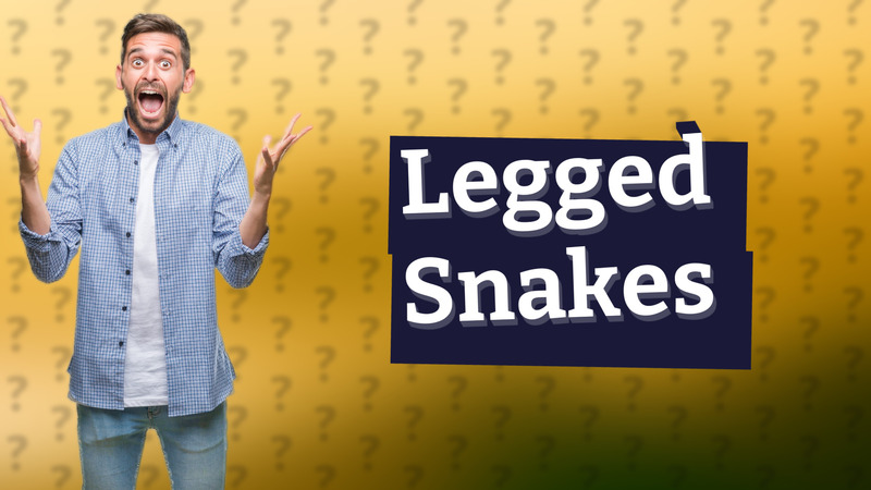 Legged Snakes