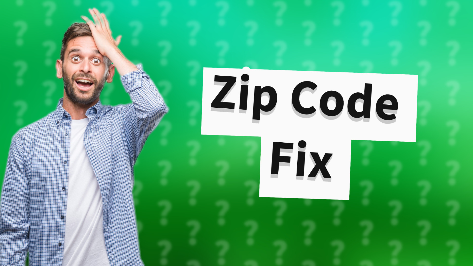 Zip Code Fix