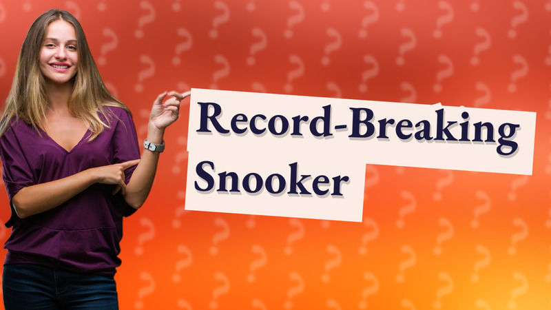 Record-Breaking Snooker