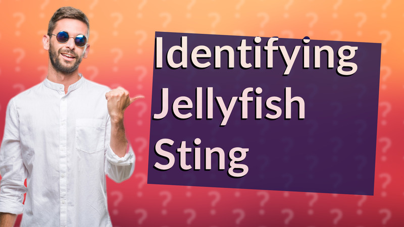 Identifying Jellyfish Sting