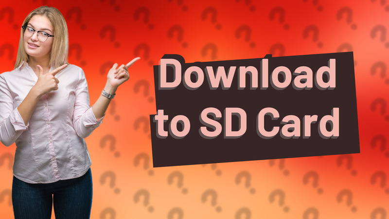 Download to SD Card