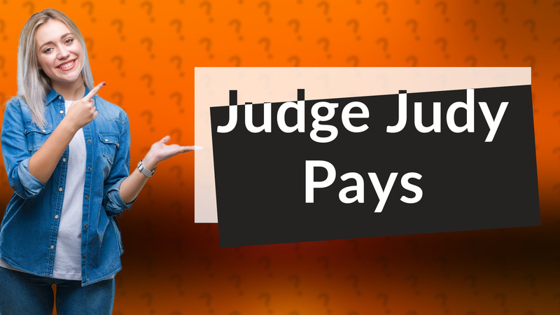 Judge Judy Pays