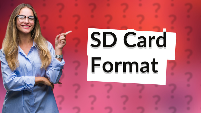 SD Card Format
