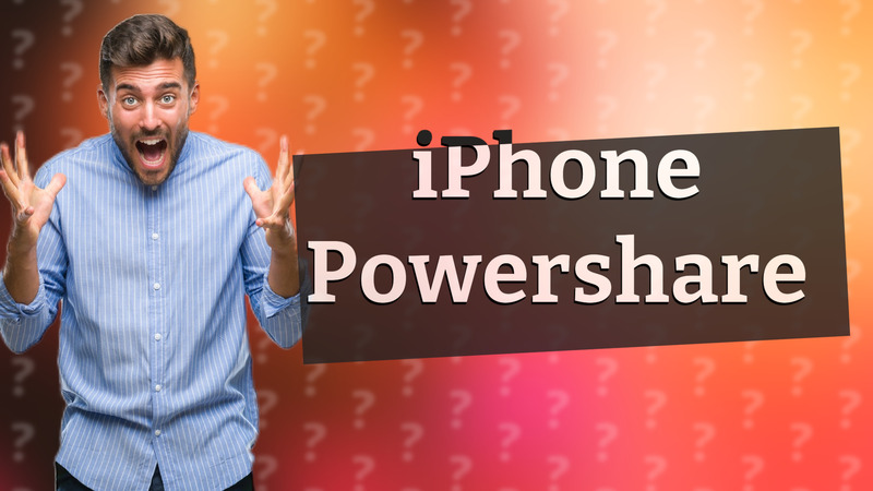 iPhone Powershare