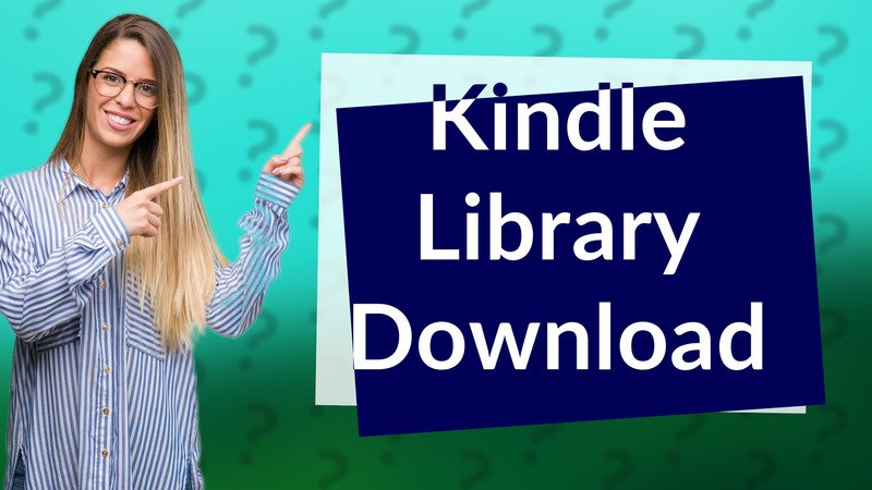 Kindle Library Download