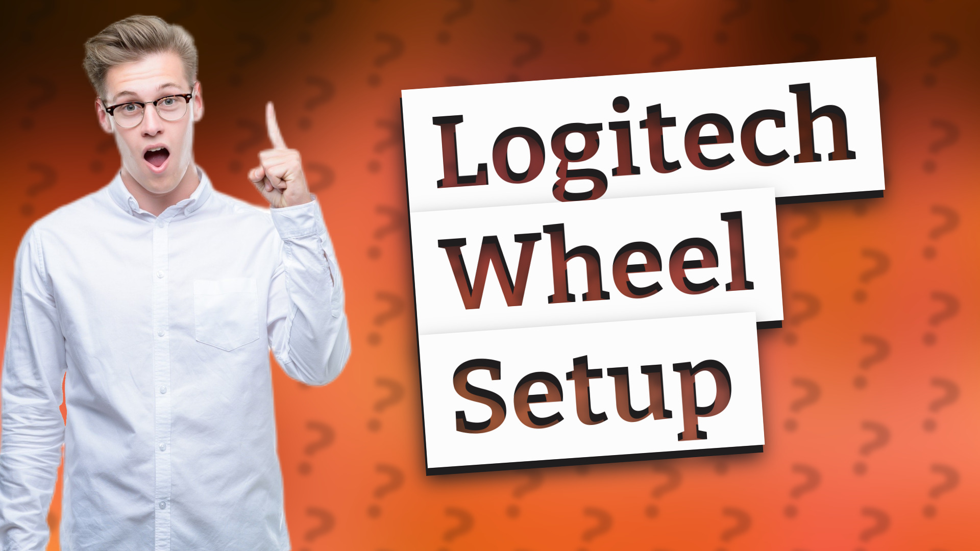 Logitech Wheel Setup