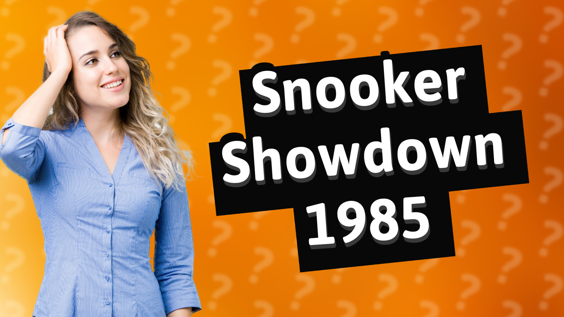 Snooker Showdown 1985