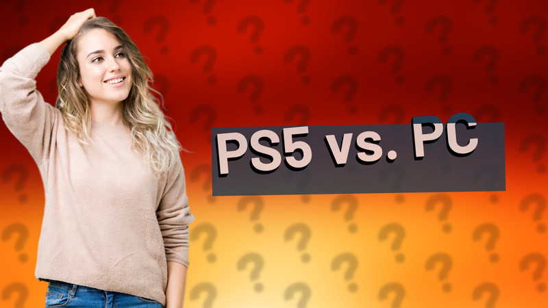 PS5 vs. PC