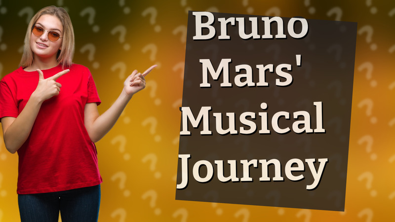 Bruno Mars' Musical Journey