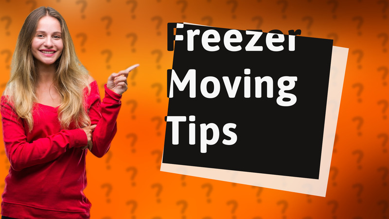 Freezer Moving Tips