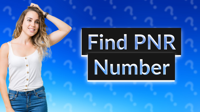 Find PNR Number
