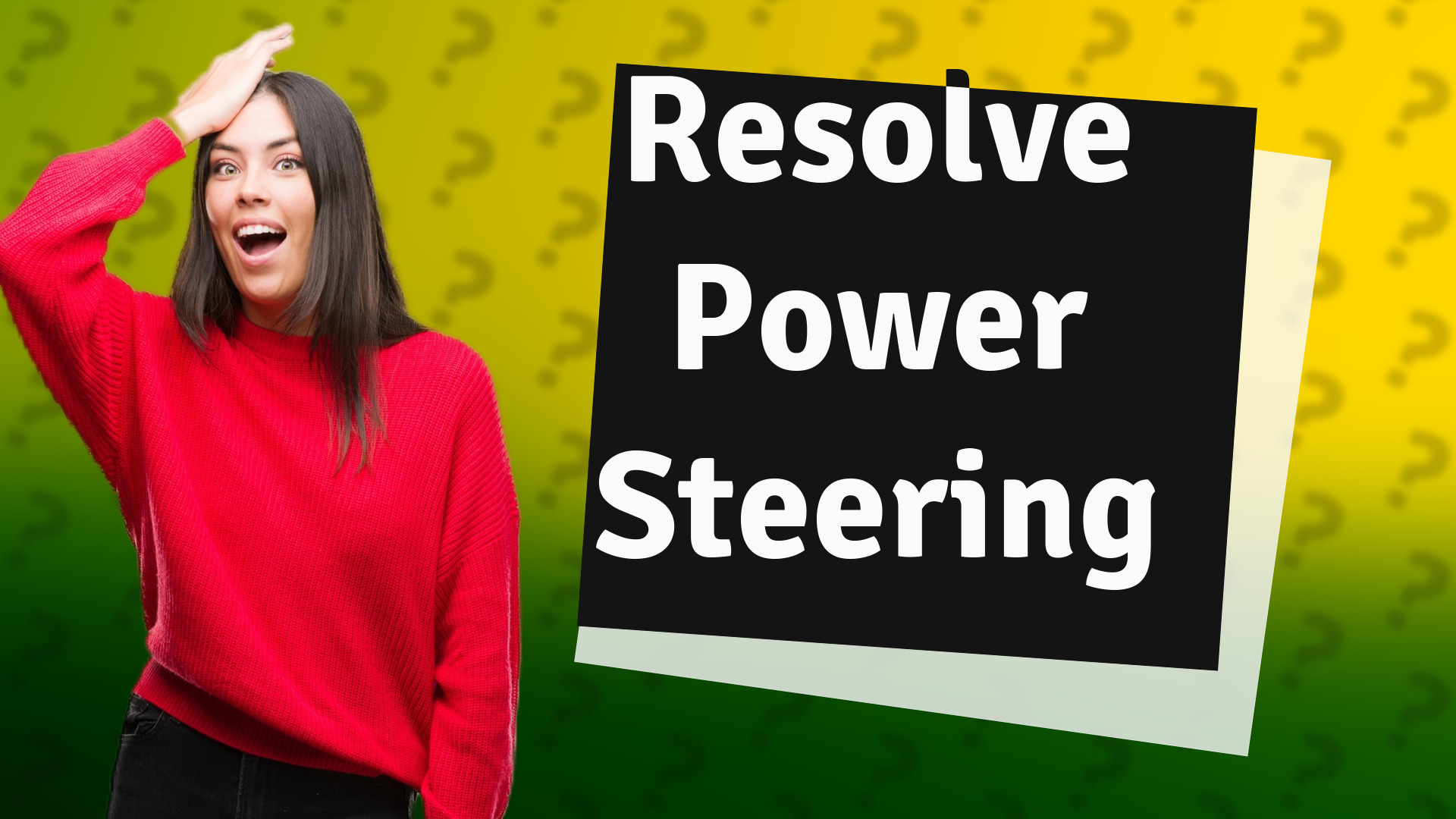 Resolve Power Steering
