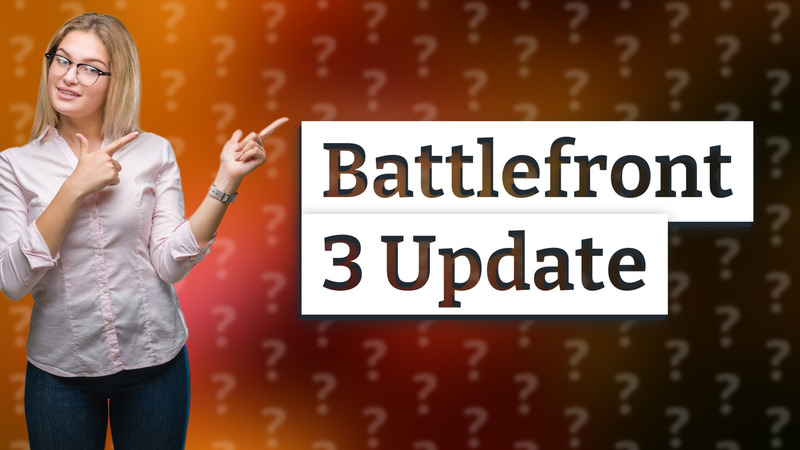 Battlefront 3 Update