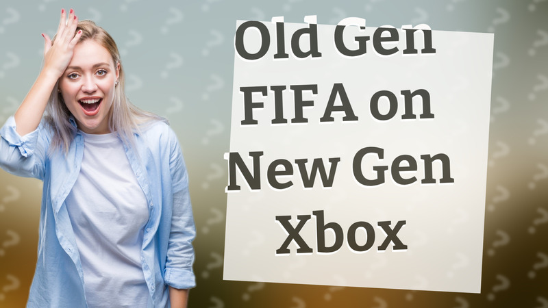Old Gen FIFA on New Gen Xbox