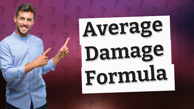 Average Damage Formula