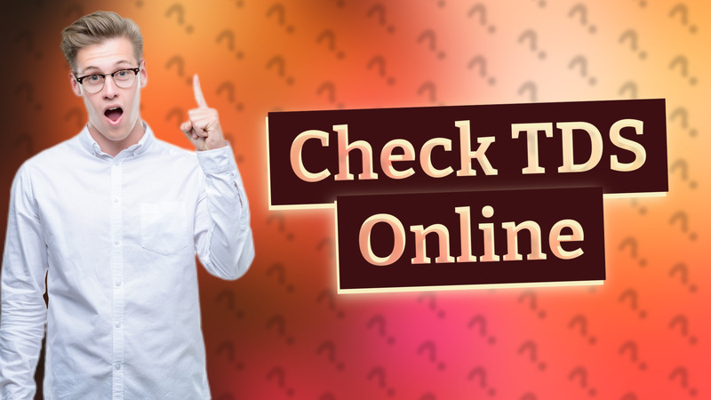Check TDS Online