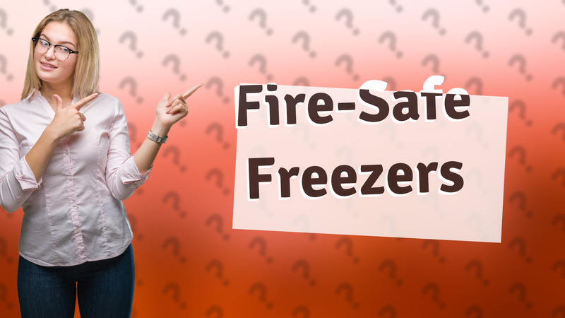 Fire-Safe Freezers