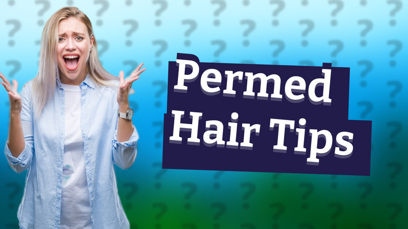 Permed Hair Tips