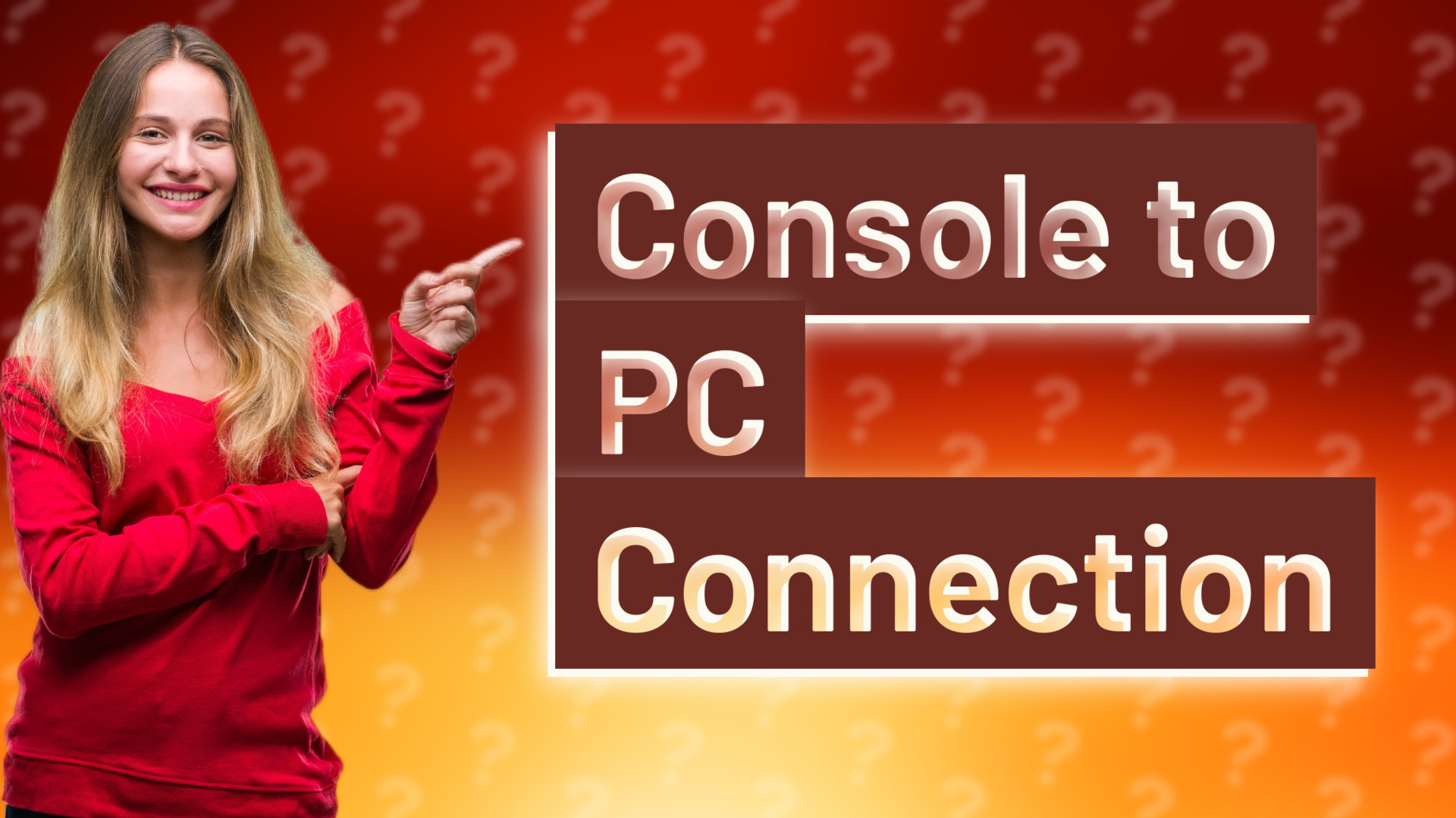 Console to PC Connection