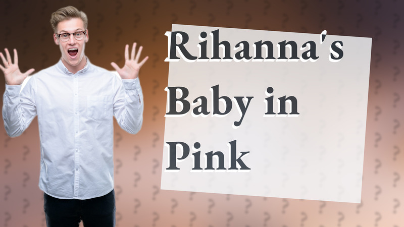 Rihanna's Baby in Pink