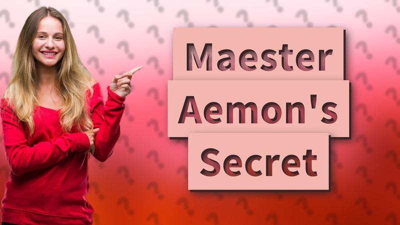 Maester Aemon's Secret