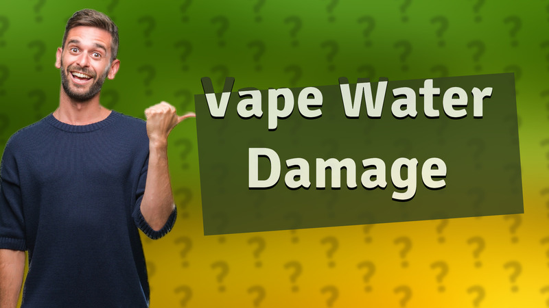 Vape Water Damage