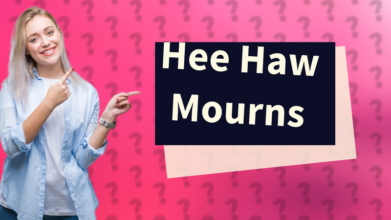 Hee Haw Mourns