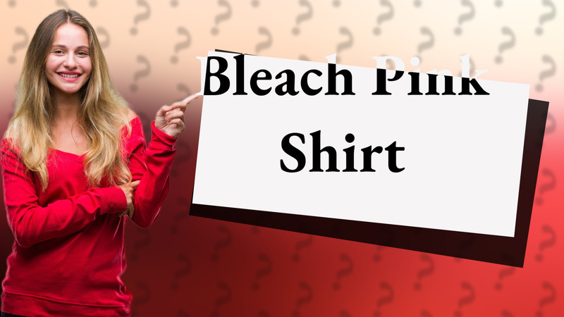 Bleach Pink Shirt