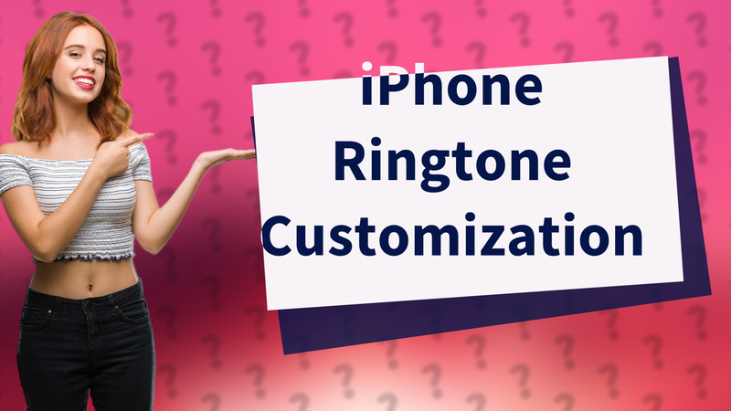 iPhone Ringtone Customization