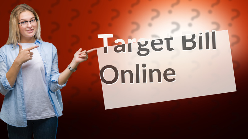 Target Bill Online