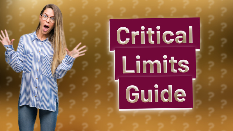 Critical Limits Guide