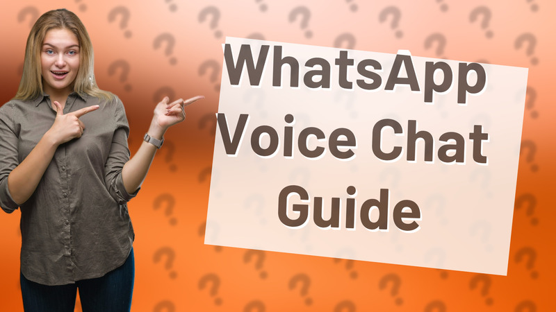 WhatsApp Voice Chat Guide