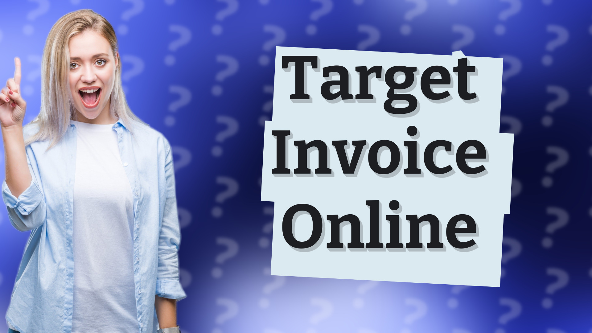 Target Invoice Online